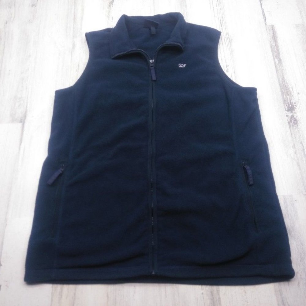 Vineyard Vines Full Zip Sweater Vest Youth XL (20)